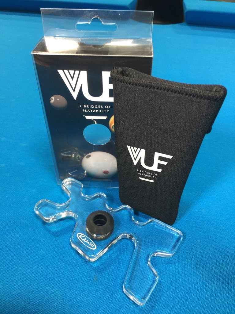 KAMUI VUE Clear Pool Cue Bridge Head - Image 1